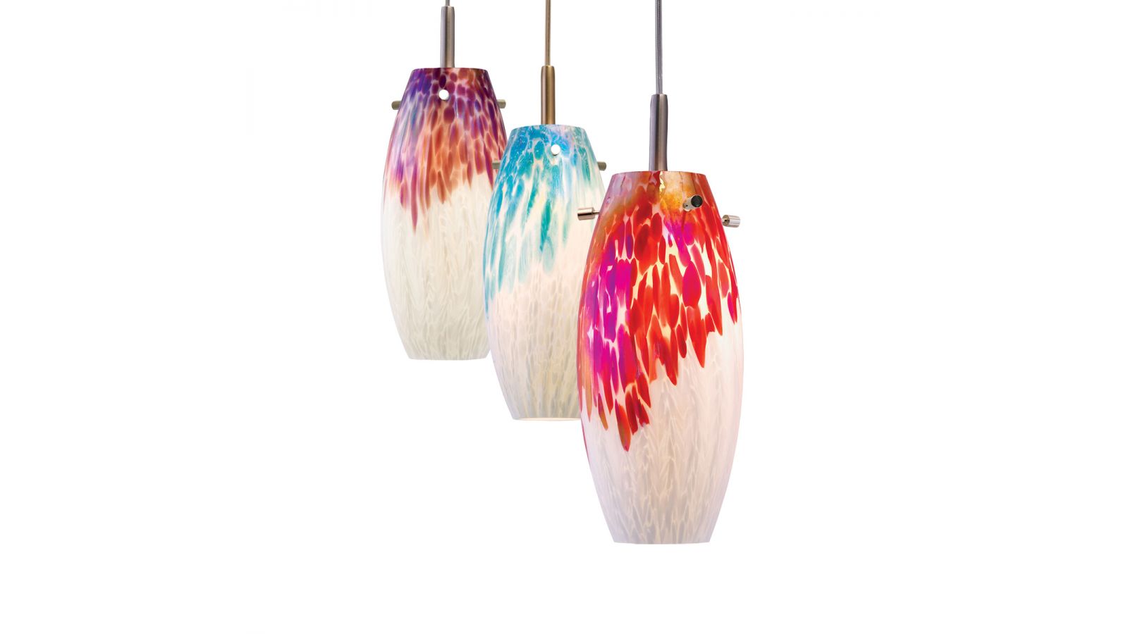 Nora Lighting LED Decorative Glass Pendants